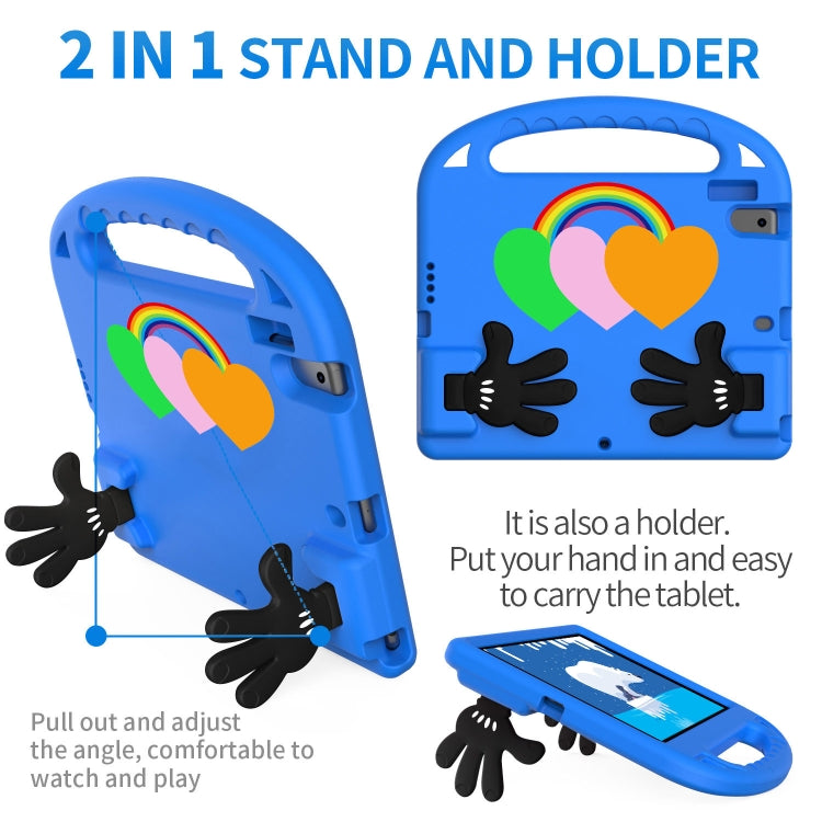 For Lenovo Tab P10 TB-X706 Love Small Palm Holder EVA Tablet Case(Blue) - free shipping - PMC TechLife - Order now!