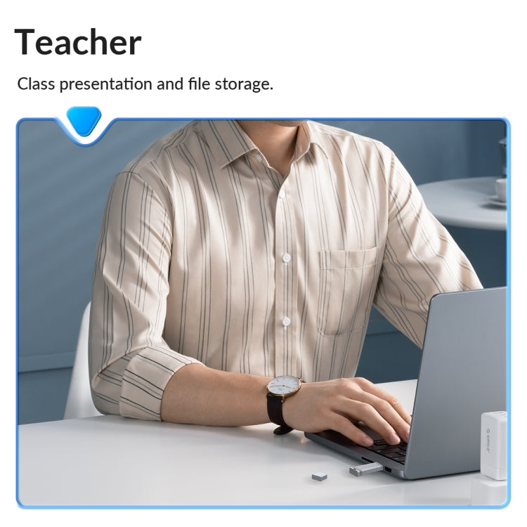 ORICO 32GB USB-A USB3.2 Gen1 USB Flash Drive, Read 260MB/s, Write 50MB/s (Silver) - free shipping - PMC Jewellery - Order now!