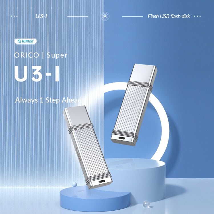 ORICO 256GB USB-A USB3.2 Gen1 USB Flash Drive, Read 260MB/s, Write 50MB/s (Silver) - free shipping - PMC Jewellery - Order now!