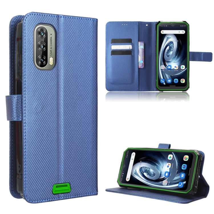 For Blackview BV7100 Diamond Texture Leather Phone Case(Blue) - More Brand by PMC TechLife | Online Shopping South Africa | PMC TechLife | Buy Now Pay Later Mobicred