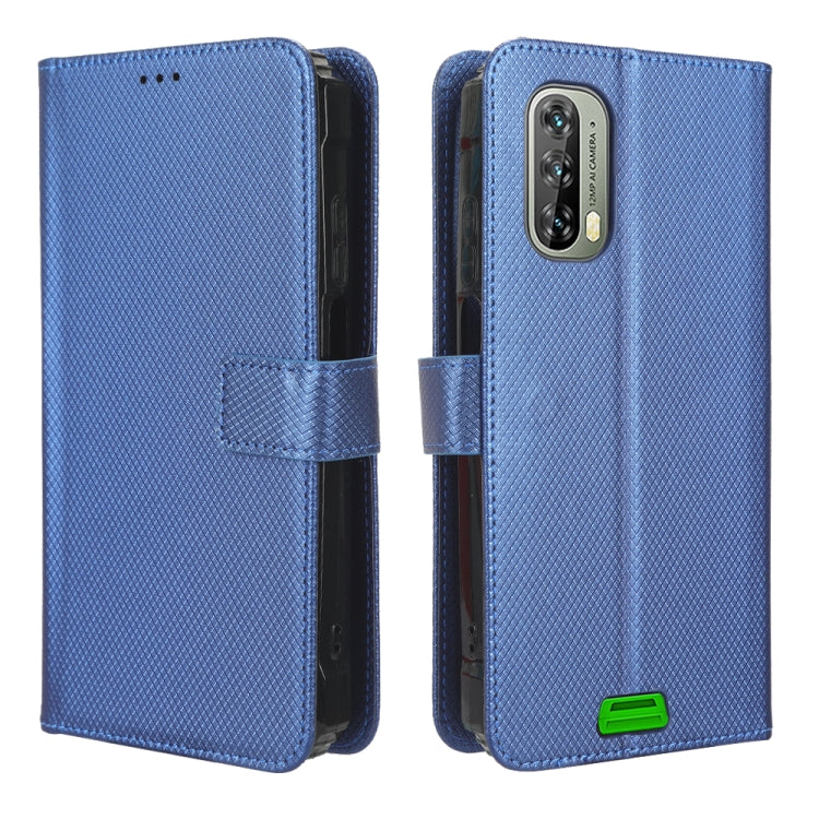 For Blackview BV7100 Diamond Texture Leather Phone Case(Blue) - More Brand by PMC TechLife | Online Shopping South Africa | PMC TechLife | Buy Now Pay Later Mobicred