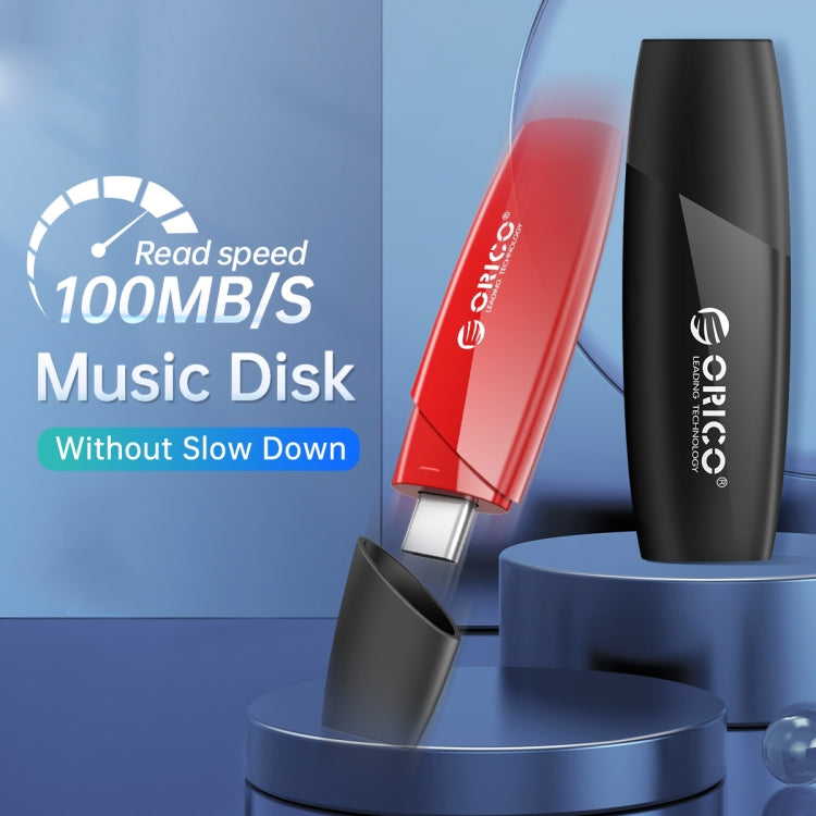 ORCIO USB3.0 U Disk Drive, Read: 100MB/s, Write: 15MB/s, Memory:32GB, Port:USB-A(Black) - free shipping - PMC Jewellery - Order now!
