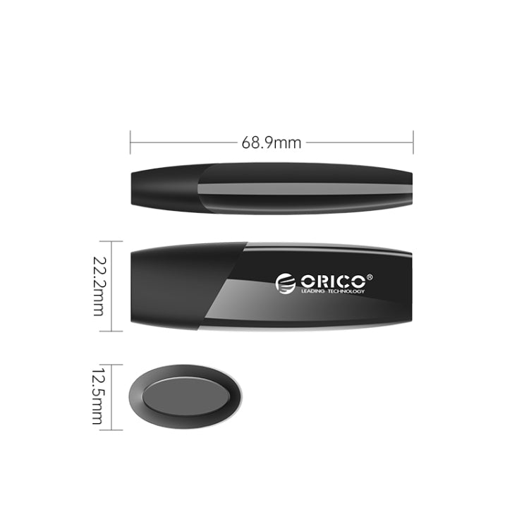 ORICO UFS Flash Drive, Read: 450MB/s, Write: 350MB/s, Memory:128GB, Port:USB-A(Black) - free shipping - PMC Jewellery - Order now!