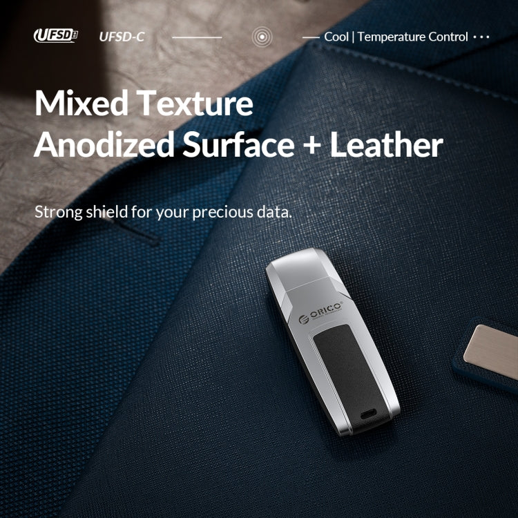 ORICO UFS Flash Drive, Read: 411MB/s, Write: 350MB/s, Memory:64GB, Port:USB-A(Silver) - free shipping - PMC Jewellery - Order now!