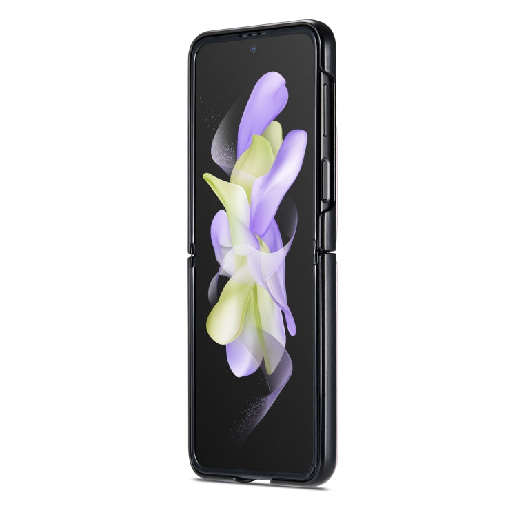 For Samsung Galaxy Z Flip4 CaseMe 003 Crazy Horse Texture Leather Phone Case(Black) - Galaxy Z Flip4 5G Cases by CaseMe | Online Shopping South Africa | PMC Jewellery | Buy Now Pay Later Mobicred