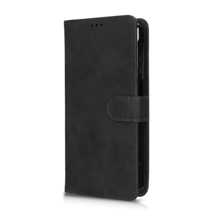 For Blackview BV7100 Skin Feel Magnetic Flip Leather Phone Case(Black) - More Brand by PMC TechLife | Online Shopping South Africa | PMC TechLife