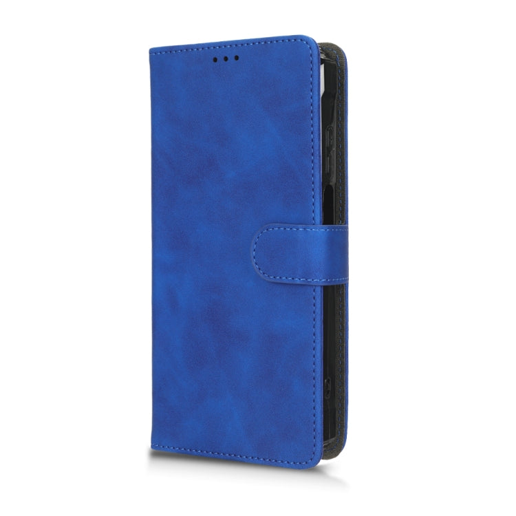 For Blackview BV7100 Skin Feel Magnetic Flip Leather Phone Case(Blue) - More Brand by PMC TechLife | Online Shopping South Africa | PMC TechLife | Buy Now Pay Later Mobicred
