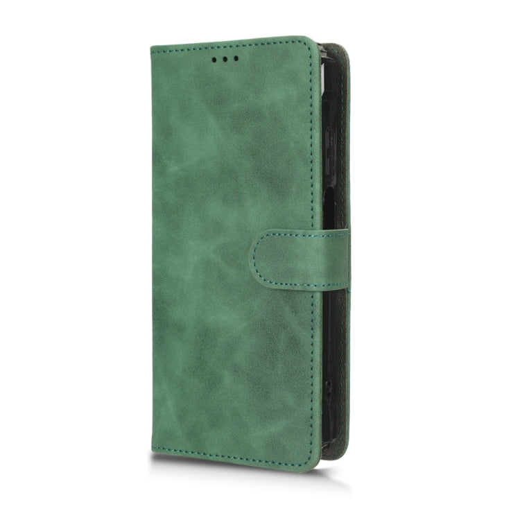 For Blackview BV7100 Skin Feel Magnetic Flip Leather Phone Case(Green) - More Brand by PMC TechLife | Online Shopping South Africa | PMC TechLife | Buy Now Pay Later Mobicred