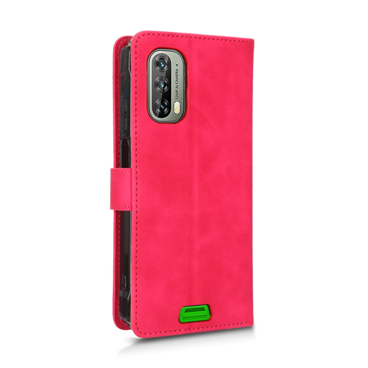 For Blackview BV7100 Skin Feel Magnetic Flip Leather Phone Case(Rose Red) - More Brand by PMC TechLife | Online Shopping South Africa | PMC TechLife | Buy Now Pay Later Mobicred