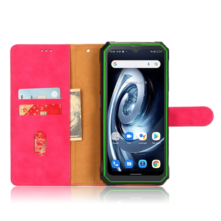For Blackview BV7100 Skin Feel Magnetic Flip Leather Phone Case(Rose Red) - More Brand by PMC TechLife | Online Shopping South Africa | PMC TechLife | Buy Now Pay Later Mobicred