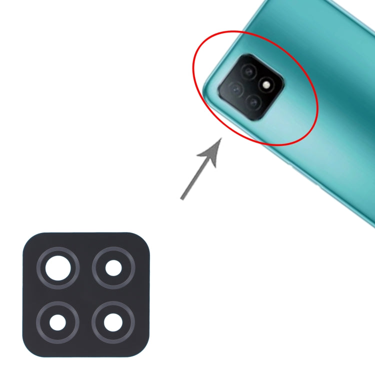 For OPPO A53 5G/A72 5G/A73 5G 10 PCS Back Camera Lens - Camera Series by PMc TechLife | Online Shopping South Africa | PMc TechLife | Buy Now Pay Later Mobicred