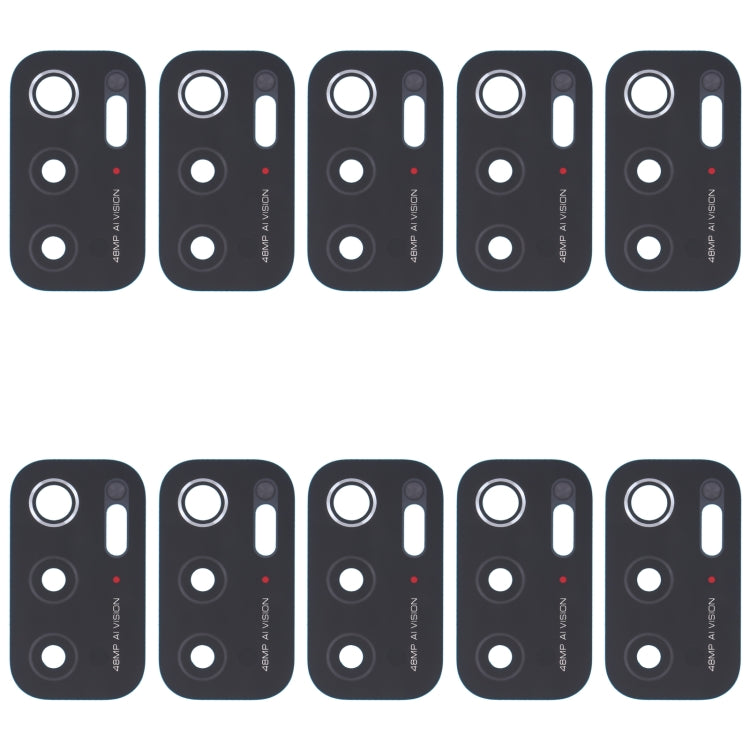 For Xiaomi Redmi Note 11SE 10 PCS Back Camera Lens - Camera by PMC TechLife | Online Shopping South Africa | PMC TechLife