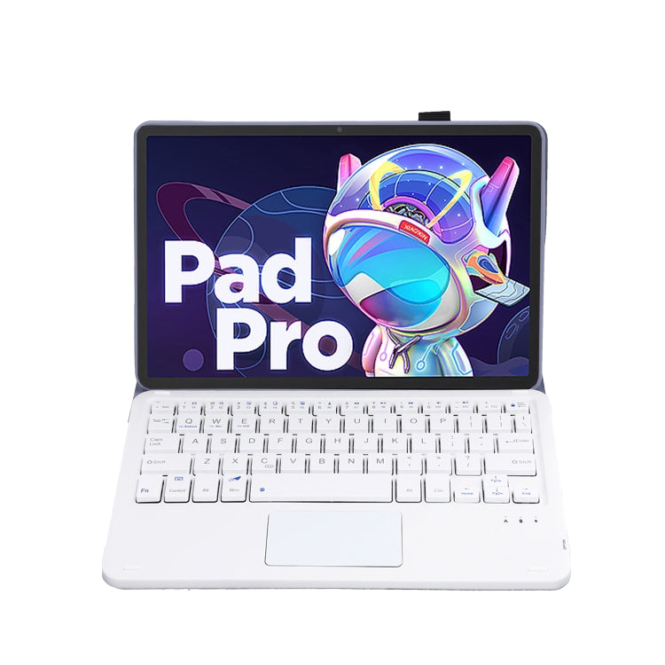 For Lenovo Xiaoxin Pad 2022 10.6 inch/Tab M10 Plus 10.6 3rd Gen 2022 AM20-A Lambskin Texture Bluetooth Touch Keyboard Leather Tablet Case (Purple) - Lenovo Keyboard by PMC TechLife | Online Shopping South Africa | PMC TechLife
