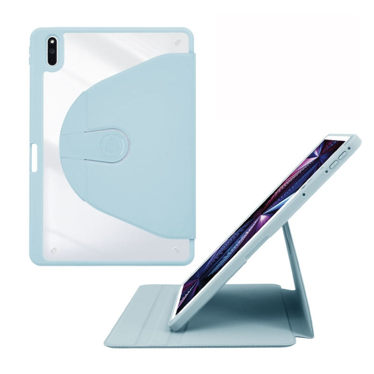 For Huawei MatePad Pro 11 2022 Acrylic 360 Degree Rotation Holder Tablet Leather Case(White Ice) - Huawei by PMC TechLife | Online Shopping South Africa | PMC TechLife | Buy Now Pay Later Mobicred