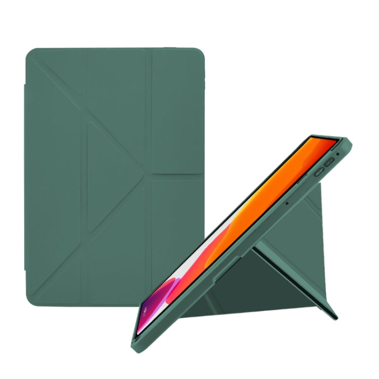 For Lenovo Legion Y700 8.8 2022 Acrylic 2 in 1 Y-fold Smart Leather Tablet Case(Emerald) - Lenovo by PMC TechLife | Online Shopping South Africa | PMC TechLife | Buy Now Pay Later Mobicred