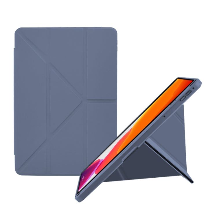 For Realme Pad Mini 8.7 Acrylic 2 in 1 Y-fold Smart Leather Tablet Case(Lavender Purple) - Realme by PMC TechLife | Online Shopping South Africa | PMC TechLife | Buy Now Pay Later Mobicred