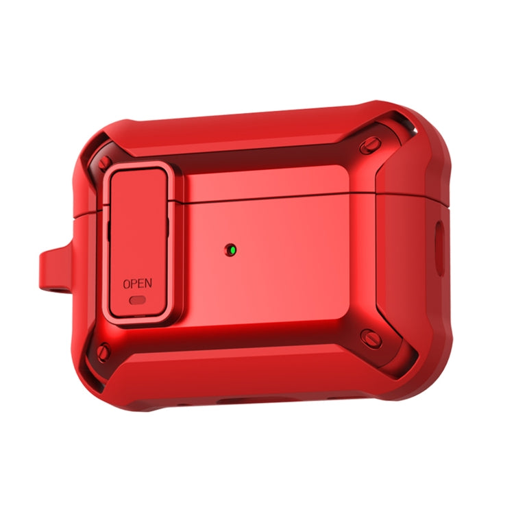 For AirPods Pro 2 Bumblebee Wireless Earphones Silicone Case with Switch & Lanyard Hole(Red) - free shipping - PMC Jewellery - Order now!