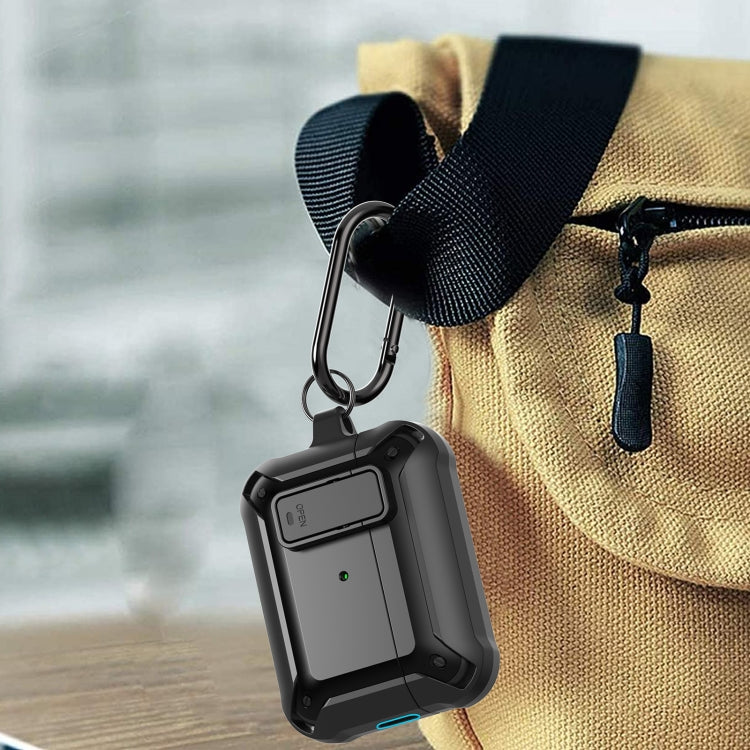 For AirPods Pro 2 Bumblebee Wireless Earphones Silicone Case with Switch & Lanyard Hole(Red Black) - For AirPods Pro 2 by PMC Jewellery | Online Shopping South Africa | PMC Jewellery | Buy Now Pay Later Mobicred