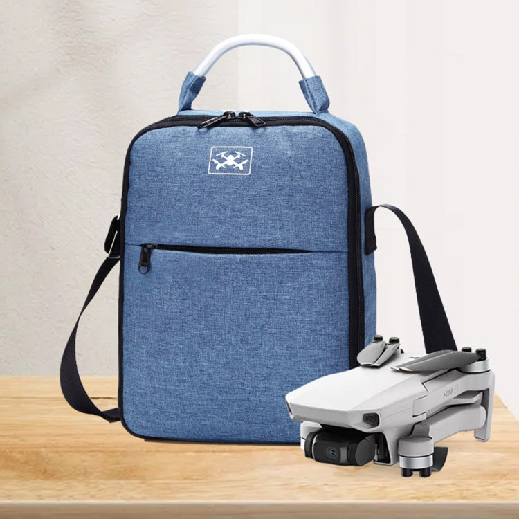 For DJI Mini SE Shockproof Single Shoulder Storage Carrying Case Box Bag, Size: 31 x 23 x 10cm(Blue + Black Liner) - Carry Cases & Bags by PMC TechLife | Online Shopping South Africa | PMC TechLife | Buy Now Pay Later Mobicred