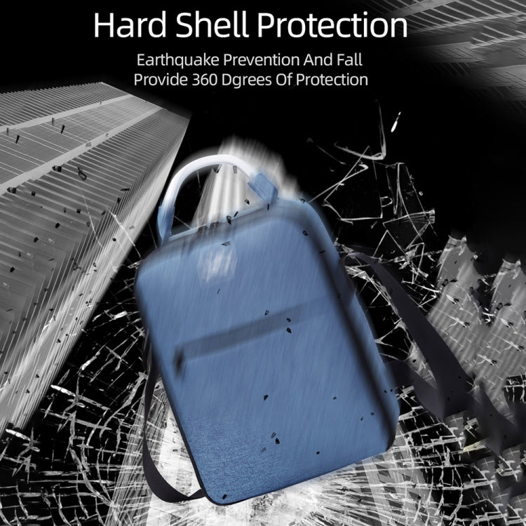 For DJI Mini SE Shockproof Single Shoulder Storage Carrying Case Box Bag, Size: 31 x 23 x 10cm(Blue + Black Liner) - Carry Cases & Bags by PMC TechLife | Online Shopping South Africa | PMC TechLife | Buy Now Pay Later Mobicred
