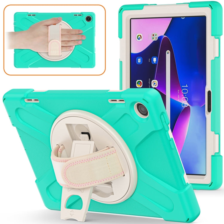 For Lenovo Tab M10 10.1 3rd Gen Silicone + PC Protective Tablet Case(Mint Green) - Lenovo by PMC TechLife | Online Shopping South Africa | PMC TechLife | Buy Now Pay Later Mobicred