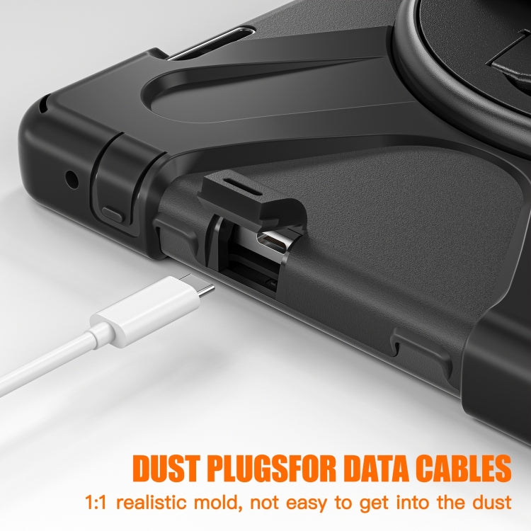 For Lenovo Tab M10 10.1 3rd Gen Silicone + PC Protective Tablet Case(Black) - Lenovo by PMC TechLife | Online Shopping South Africa | PMC TechLife | Buy Now Pay Later Mobicred