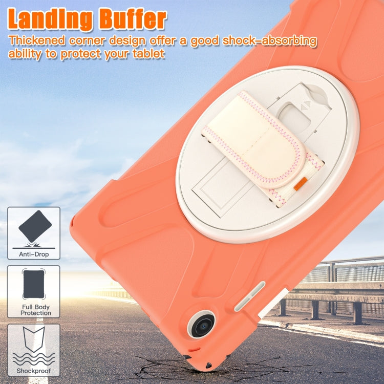 For Lenovo Tab M10 10.1 3rd Gen Silicone + PC Protective Tablet Case(Orange) - Lenovo by PMC TechLife | Online Shopping South Africa | PMC TechLife | Buy Now Pay Later Mobicred