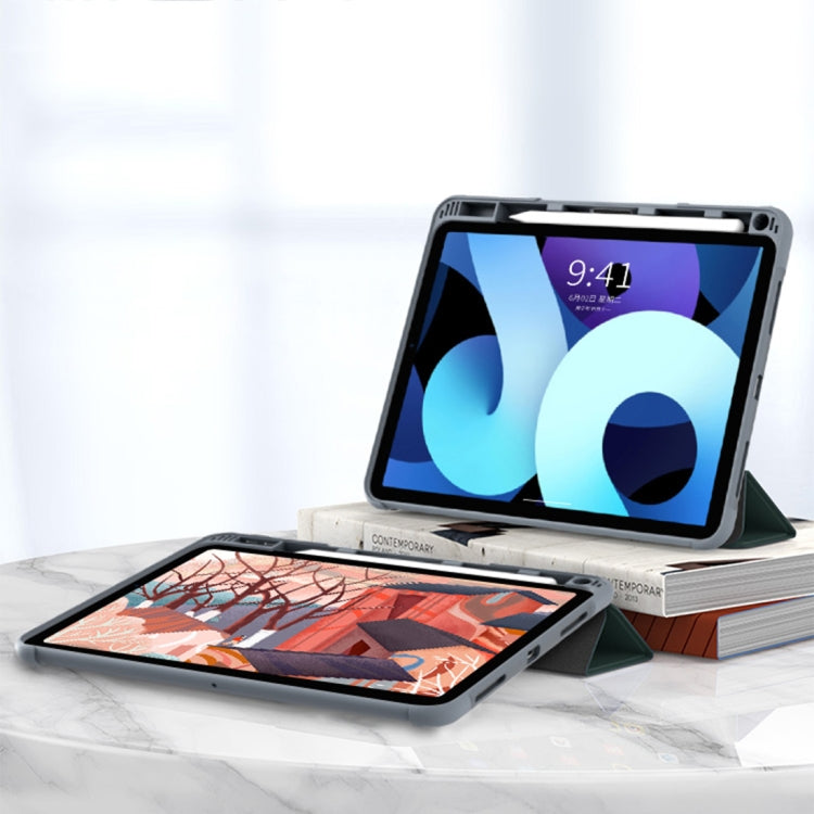 For iPad 2025 / 2022 Mutural PC + TPU Shockproof Leather Tablet Case(Blue) - free shipping - PMc TechLife - Order now!