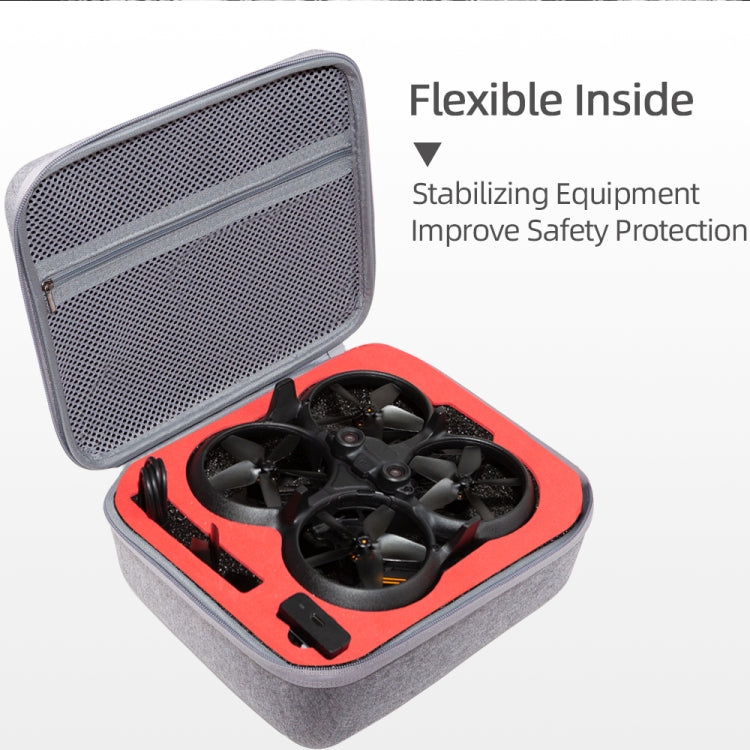 For DJI Avata Drone Body Square Shockproof Hard Case Carrying Storage Bag, Size: 27 x 23 x 10cm(Grey + Black Liner) - free shipping - PMC TechLife - Order now!
