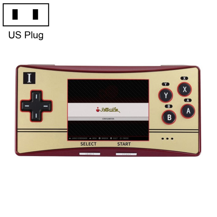 Waveshare GPM280 WiFi Portable Game Console Base on Raspberry Pi Zero, 2W with 32GB TF Card(US Plug) - free shipping - PMC Jewellery - Order now!