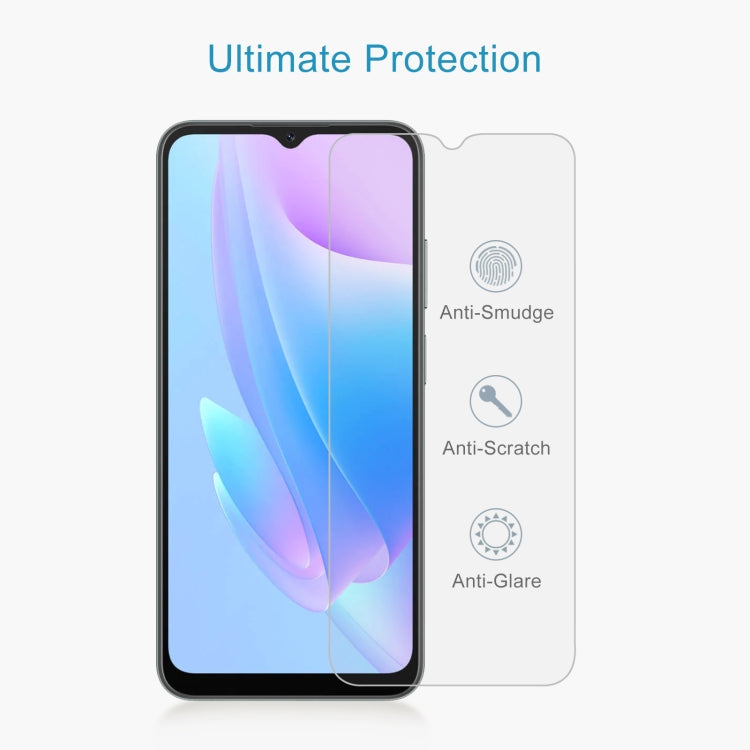 For Blackview A52 50 PCS 0.26mm 9H 2.5D Tempered Glass Film - For Blackview by PMC TechLife | Online Shopping South Africa | PMC TechLife