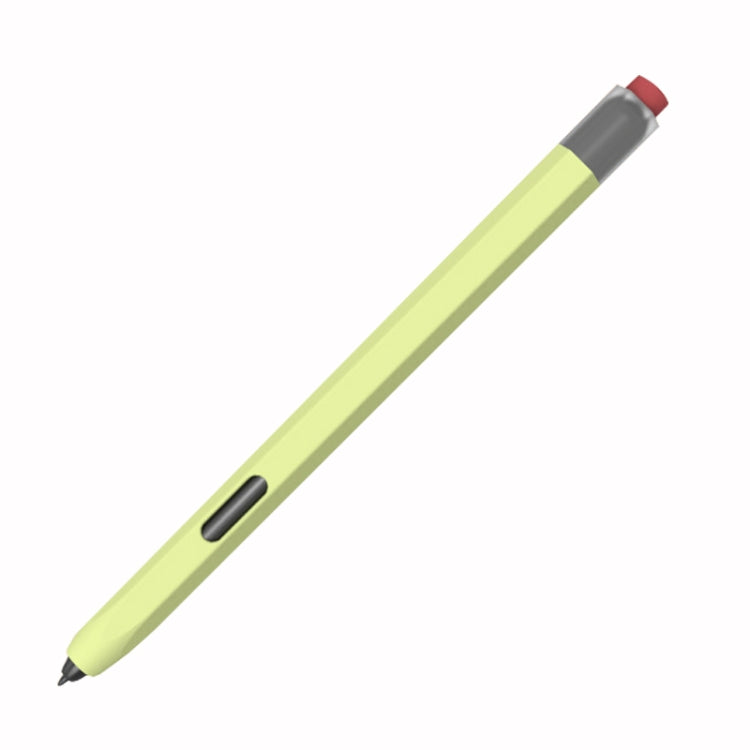 For Samsung Galaxy Tab S7 / S7+ / S8 / S8+ LOVE MEI Soft Silicone Stylus Pen Protective Case(Green) - Pencil Accessories by LOVE MEI | Online Shopping South Africa | PMC TechLife | Buy Now Pay Later Mobicred