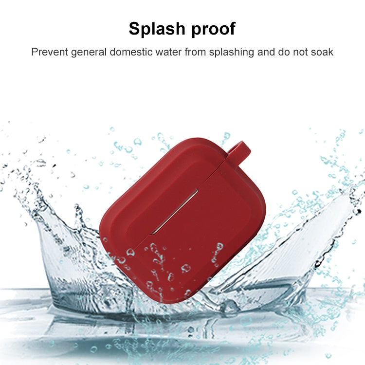 For AirPods Pro 2 Striped Shockproof Earphone Case(Orange) - For AirPods Pro 2 by PMC Jewellery | Online Shopping South Africa | PMC Jewellery | Buy Now Pay Later Mobicred