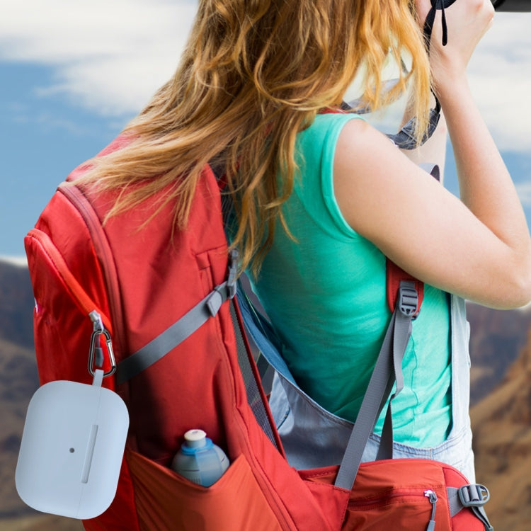 For AirPods Pro 2 Thickened One-piece Shockproof Earphone Case(Light Blue) - For AirPods Pro 2 by PMC Jewellery | Online Shopping South Africa | PMC Jewellery | Buy Now Pay Later Mobicred