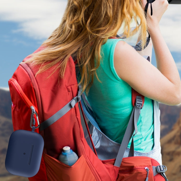 For AirPods Pro 2 Thickened One-piece Shockproof Earphone Case(Midnight Blue) - For AirPods Pro 2 by PMC Jewellery | Online Shopping South Africa | PMC Jewellery | Buy Now Pay Later Mobicred