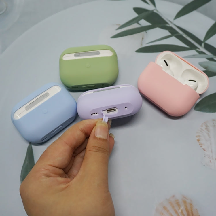 For AirPods Pro 2 Spliting Silicone Protective Case(Red) - For AirPods Pro 2 by PMC Jewellery | Online Shopping South Africa | PMC Jewellery | Buy Now Pay Later Mobicred