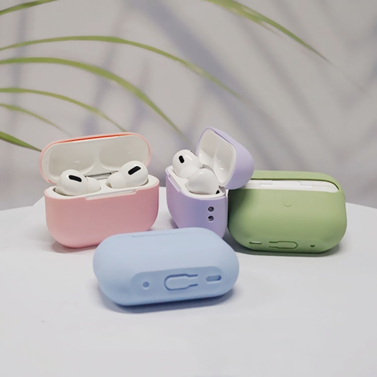For AirPods Pro 2 Spliting Silicone Protective Case(Red) - For AirPods Pro 2 by PMC Jewellery | Online Shopping South Africa | PMC Jewellery | Buy Now Pay Later Mobicred