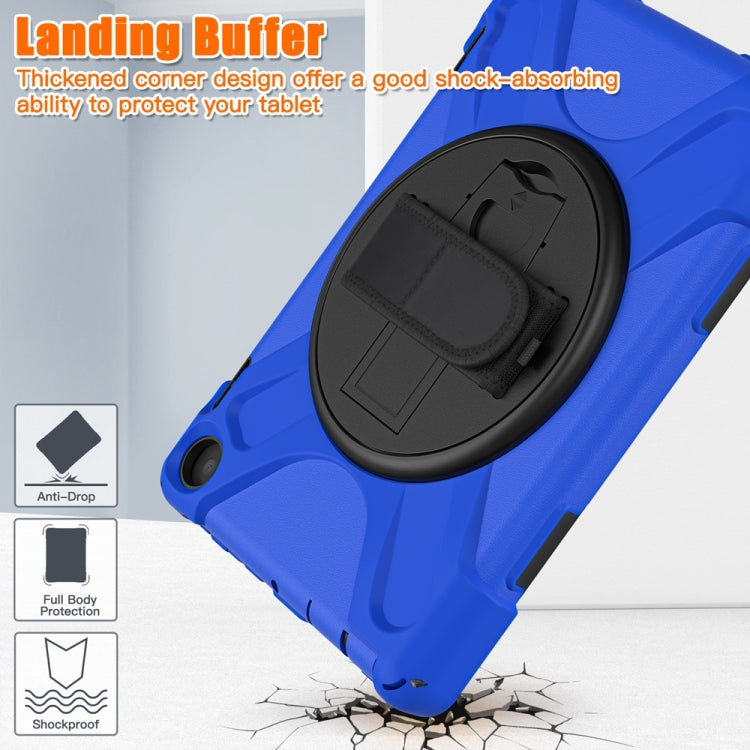 For Amazon Fire HD 8 2022 Hard PC Soft Silicone Full Body Protective Tablet Case(Blue) - free shipping - PMC TechLife - Order now!