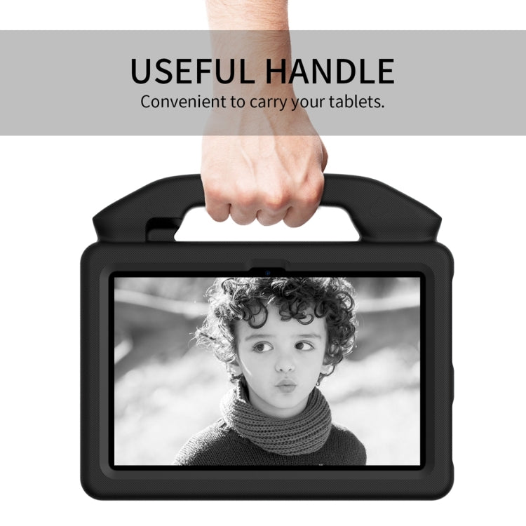 For Amazon Kindle Fire 7 2022 Children EVA Shockproof Tablet Case with Thumb Bracket(Black) - Amazon by PMC TechLife | Online Shopping South Africa | PMC TechLife | Buy Now Pay Later Mobicred