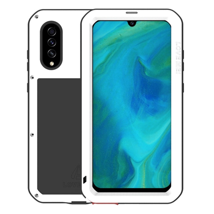 For Galaxy A70s LOVE MEI Metal Shockproof Waterproof Dustproof Protective Case(White) - free shipping - PMC TechLife - Order now!