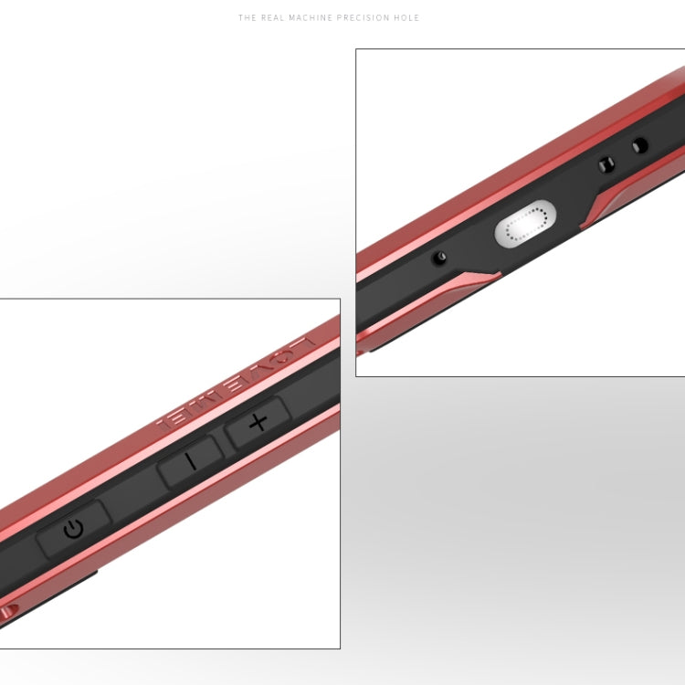 For Galaxy S20 LOVE MEI Metal Shockproof Waterproof Dustproof Protective Case(Red) - Galaxy Phone Cases by LOVE MEI | Online Shopping South Africa | PMC TechLife | Buy Now Pay Later Mobicred