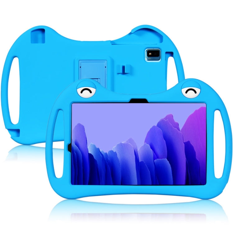 For TCL Tab Pro 5G Cartoon Silicone Shockproof Protective Tablet Case with Stand & Pen Slot(Blue) - Others by PMC TechLife | Online Shopping South Africa | PMC TechLife | Buy Now Pay Later Mobicred