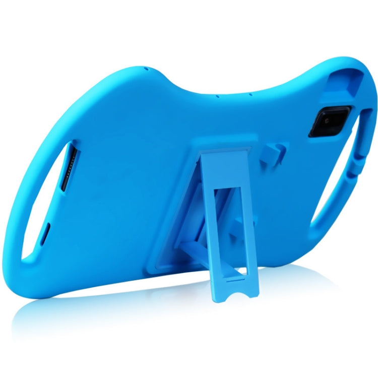 For TCL Tab 10 5G Cartoon Silicone Shockproof Protective Tablet Case with Stand & Pen Slot(Blue) - Others by PMC TechLife | Online Shopping South Africa | PMC TechLife | Buy Now Pay Later Mobicred