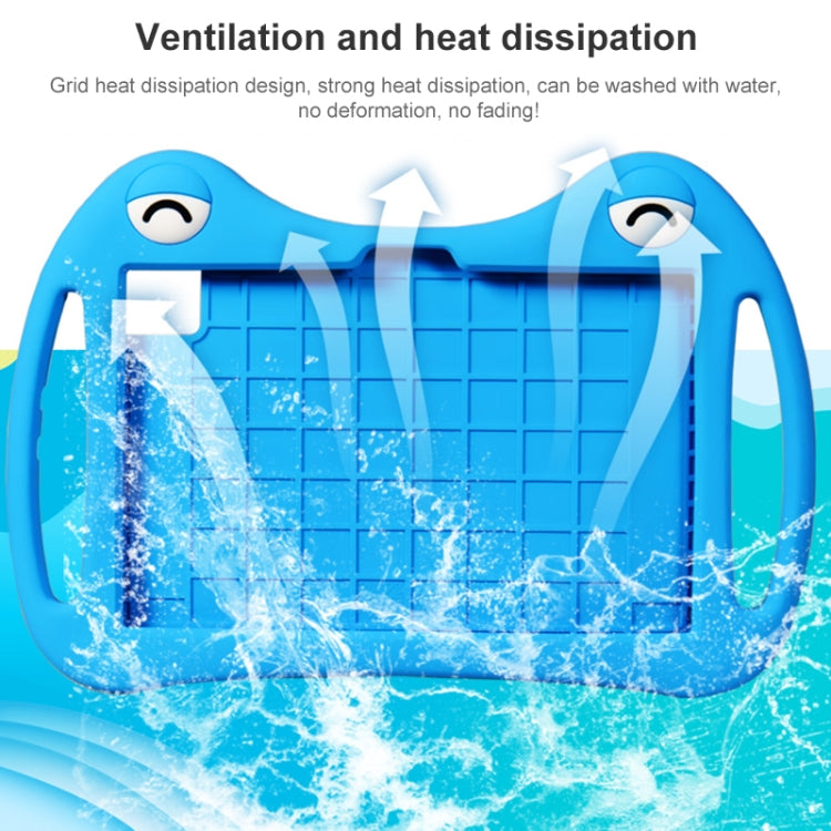 For TCL Tab 10 5G Cartoon Silicone Shockproof Protective Tablet Case with Stand & Pen Slot(Pink) - Others by PMC TechLife | Online Shopping South Africa | PMC TechLife | Buy Now Pay Later Mobicred