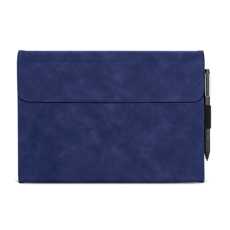 For Microsoft Surface Pro 9 / Surface Pro 10 Sheepskin All-Inclusive Shockproof Protective Case(Blue) - Others by PMC TechLife | Online Shopping South Africa | PMC TechLife | Buy Now Pay Later Mobicred