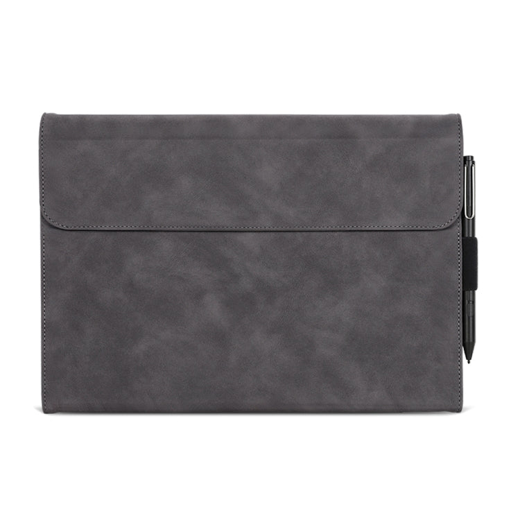 For Microsoft Surface Pro 9 / Surface Pro 10 Sheepskin All-Inclusive Shockproof Protective Case(Grey) - Others by PMC TechLife | Online Shopping South Africa | PMC TechLife | Buy Now Pay Later Mobicred