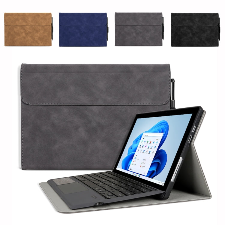 For Microsoft Surface Pro 9 / Surface Pro 10 Sheepskin All-Inclusive Shockproof Protective Case(Black) - Others by PMC TechLife | Online Shopping South Africa | PMC TechLife | Buy Now Pay Later Mobicred