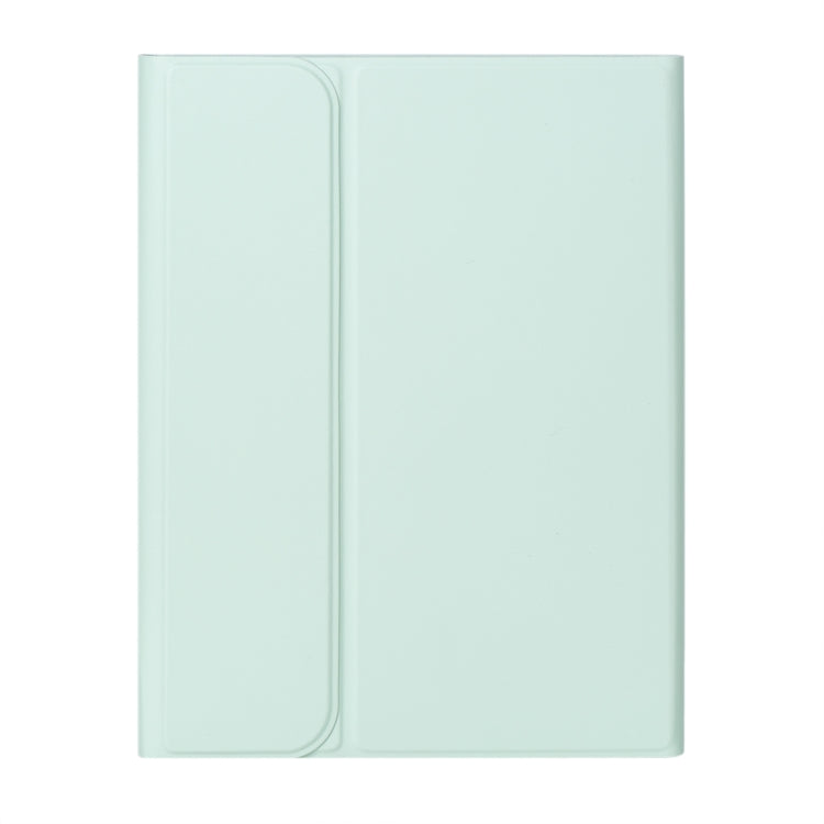 For iPad 10th Gen 10.9 2022 SA-10C Bluetooth Touch Keyboard Leather Tablet Case with Pen Slot(Light Green) - Universal by PMC TechLife | Online Shopping South Africa | PMC TechLife