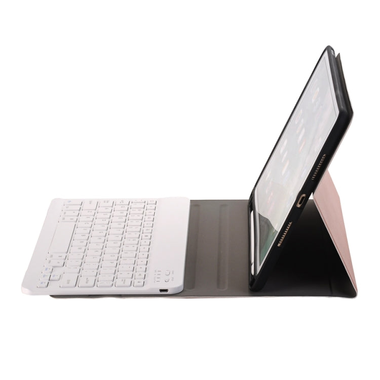 Detachable Bluetooth Keyboard Leather Tablet Case For iPad Air 3 / Pro 10.5 / 10.2 2021 & 2020 & 2019(Rose Gold) - Universal by PMC TechLife | Online Shopping South Africa | PMC TechLife