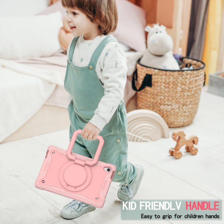 For Lenovo Tab M10 HD 2nd Gen Silicone + PC Bracelet Holder Tablet Case(Rose Gold) - Lenovo by PMC TechLife | Online Shopping South Africa | PMC TechLife | Buy Now Pay Later Mobicred